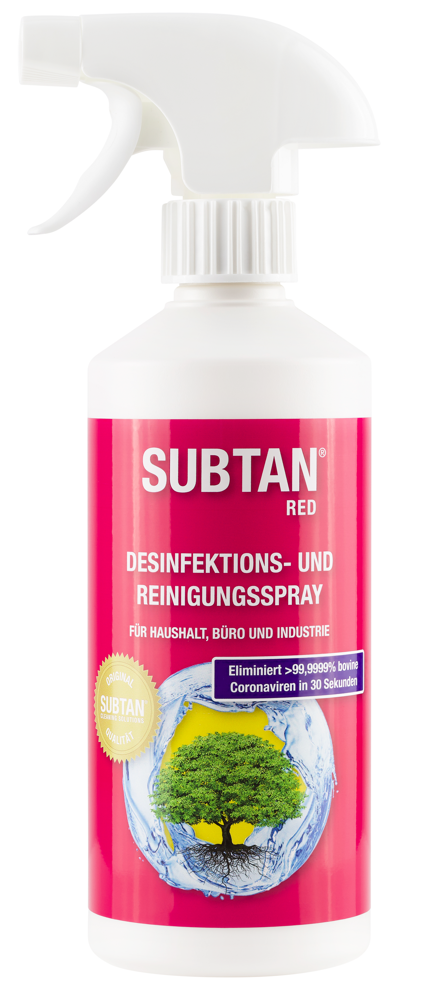 SUBTAN® Red Desinfektions und Reinigungsspray 500 ml